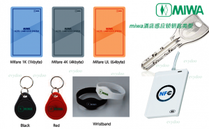 酒店感應(yīng)門(mén)鎖鑰匙類型